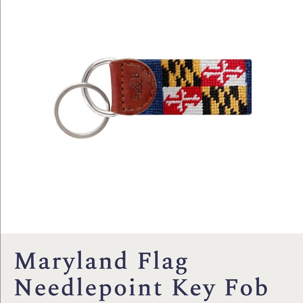 Smathers & Branson Maryland Flag Keychain